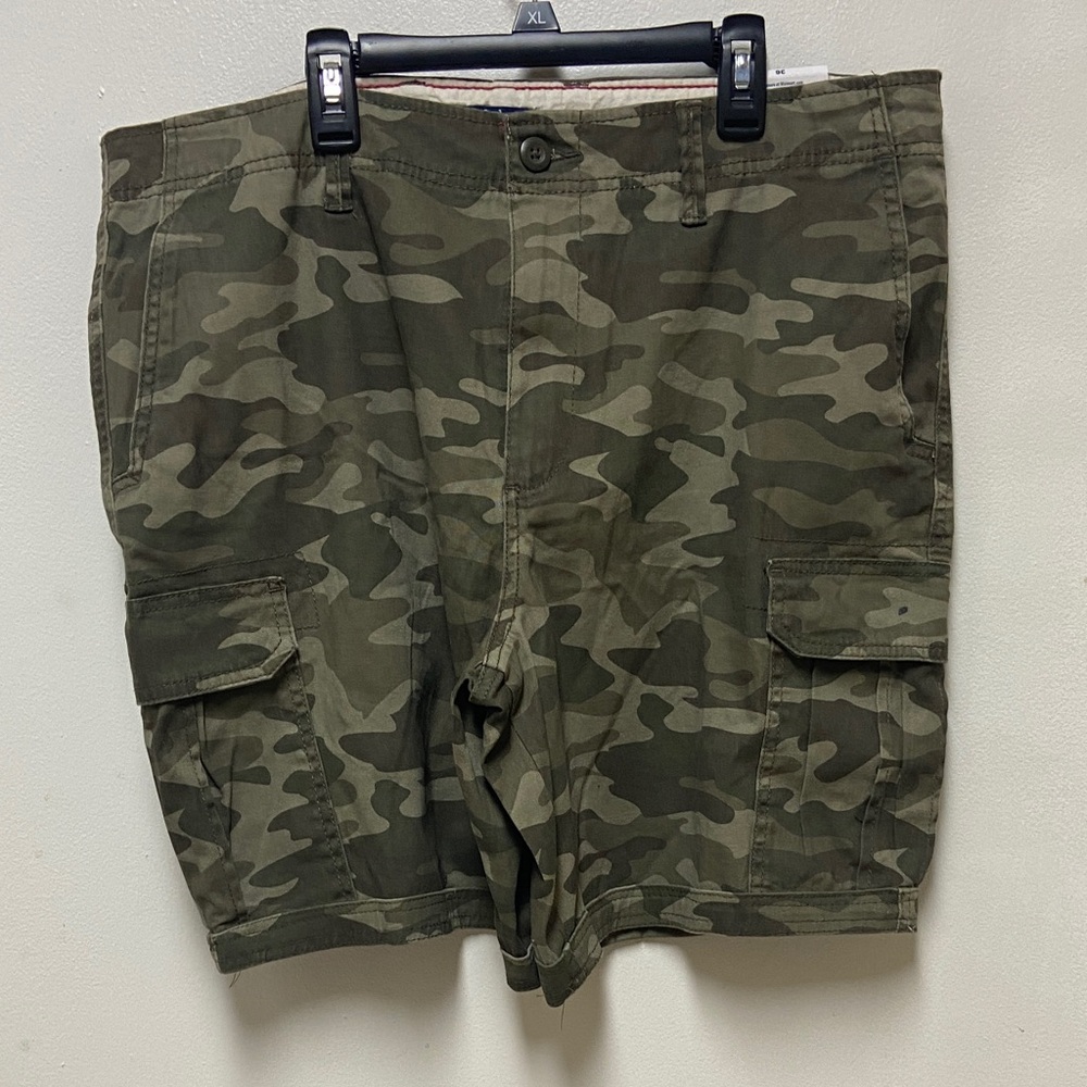 George Green Camouflage Cargo Shorts